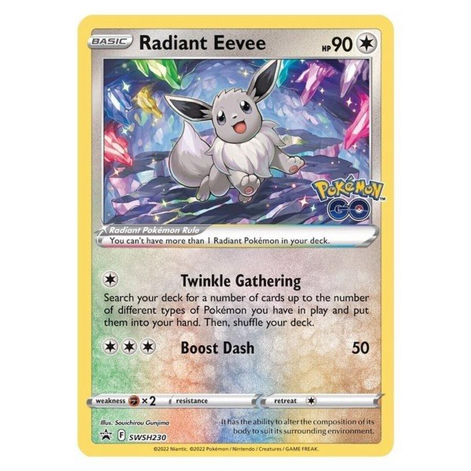 Pokemon  Sword & Shield GO Premium Collection Radiant Eevee (EN) 