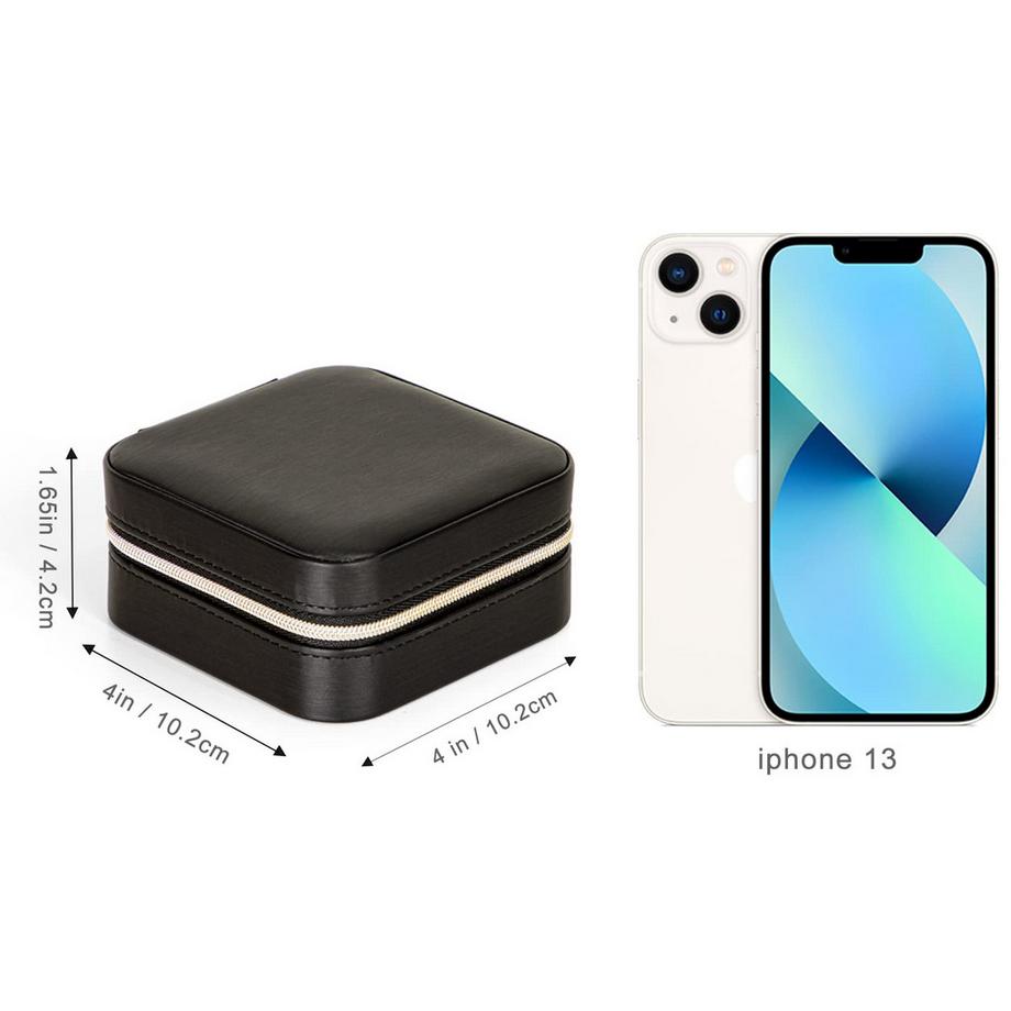 Only-bags.store  Kleines Schmuckkästchen, tragbares Reise-Schmuckkästchen 