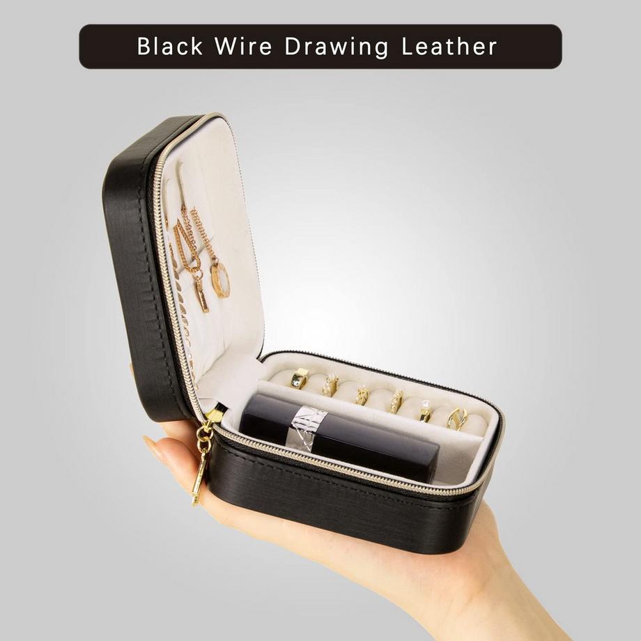 Only-bags.store  Kleines Schmuckkästchen, tragbares Reise-Schmuckkästchen 