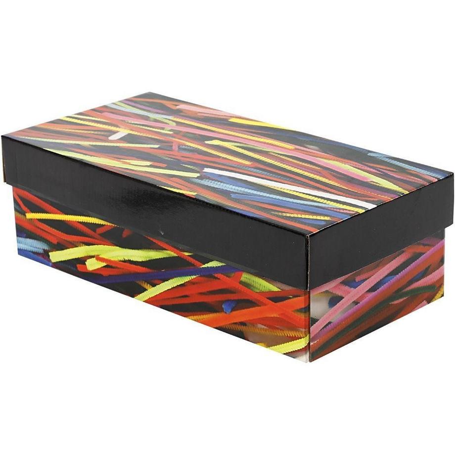 Creativ Company  Creative Company Chenille mehrfarbig 30 cm lang, 4+6+9 mm dick 700 Stück 