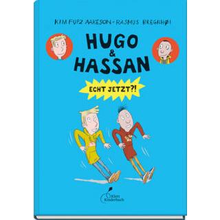 Hugo & Hassan - Echt jetzt?! Aakeson, Kim Fupz; Bregnhøi, Rasmus (Illustrationen); Gehm, Franziska (Übersetzung) Couverture rigide 