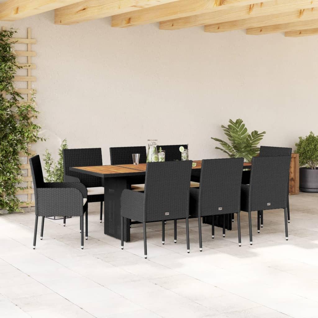 VidaXL Garten essgruppe poly-rattan  