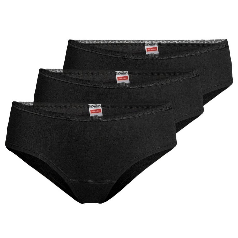 Modal lot de 3  - culottes hipster