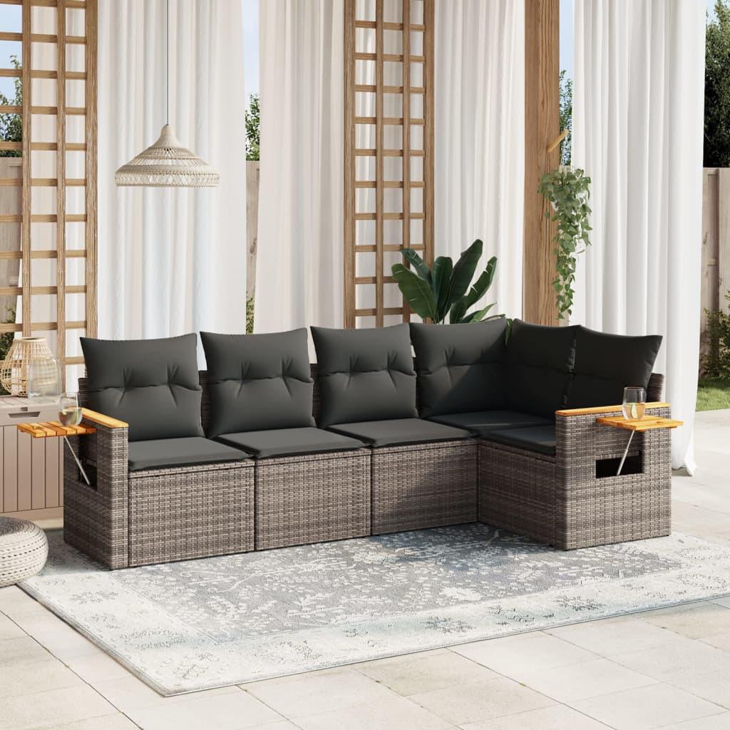 VidaXL Garten sofagarnitur poly-rattan  