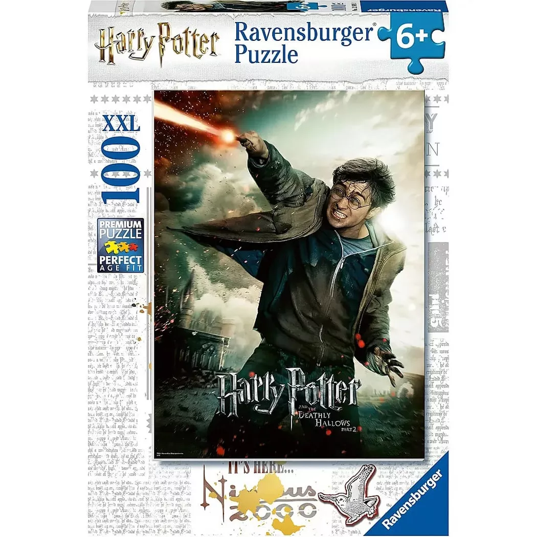 Ravensburger -  100-teiliges XXL-Puzzle The Fantastic World of Harry Potter, Multicolor