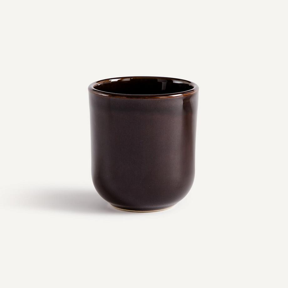 AM.PM Set aus 4 Tassen aus glänzend glasiertem Steinzeug  