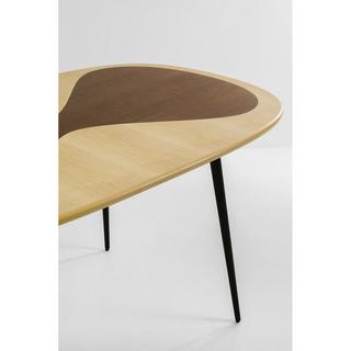 KARE Design Table Petal Nature noir 150x90  