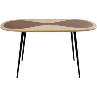 KARE Design Table Petal Nature noir 150x90  