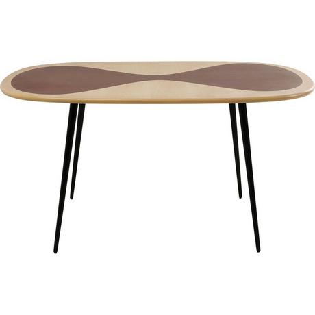 KARE Design Table Petal Nature noir 150x90  