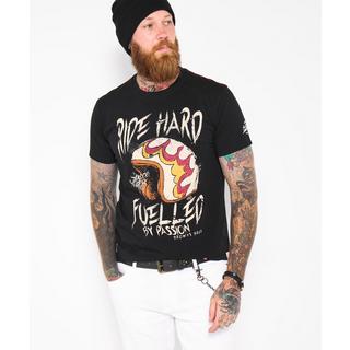 Joe Browns Rundhals-T-Shirt mit Motorradhelm-Aufdruck  