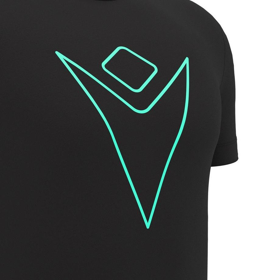 macron  t-shirt mit runden halsausschnitt für kinder gadreel eco hero 