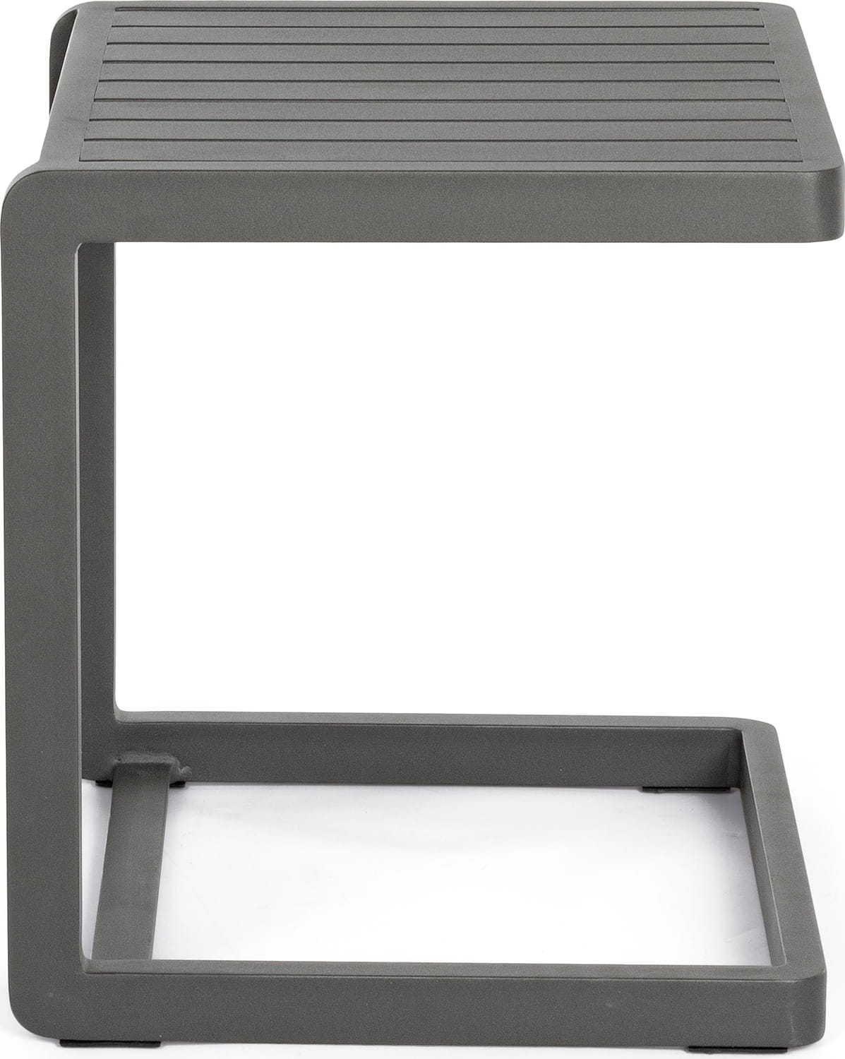 mutoni Table d'appoint de jardin Konnor 40x40 CX23 anthracite  