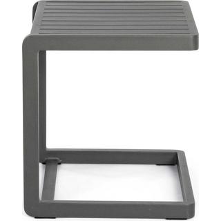 mutoni Table d'appoint de jardin Konnor 40x40 CX23 anthracite  