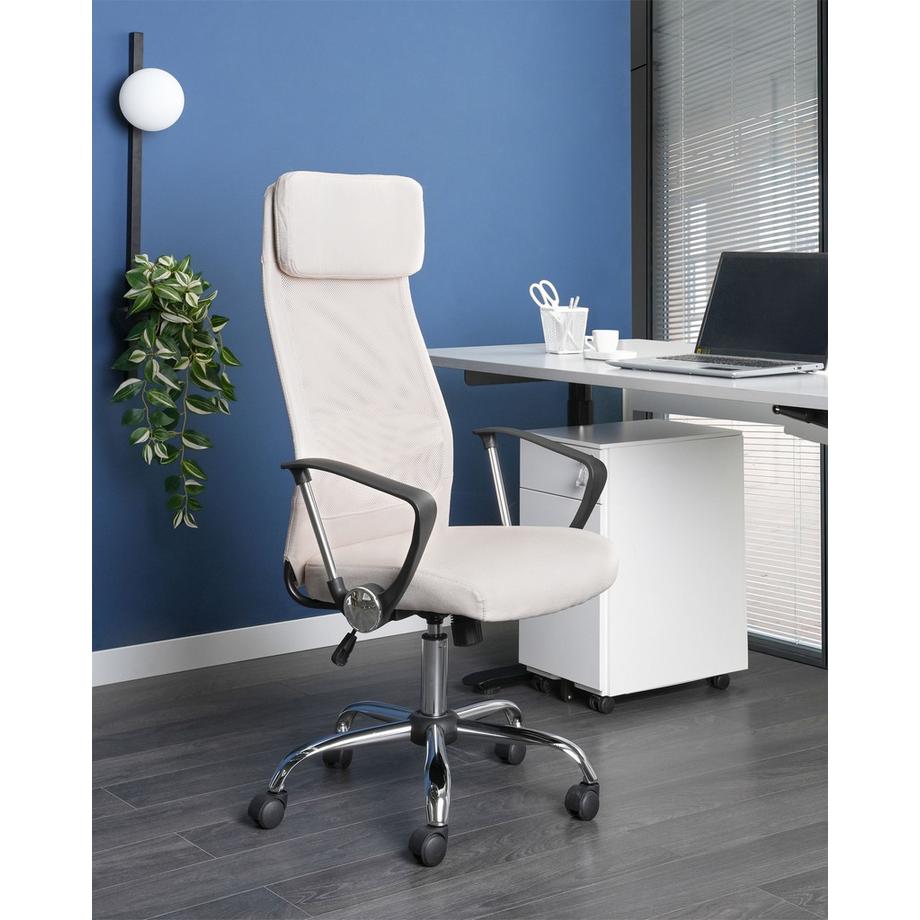 Beliani Sedia da ufficio en Poliestere Moderno PIONEER  