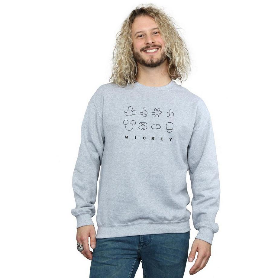 Disney Mickey Mouse Icons Sweatshirt  