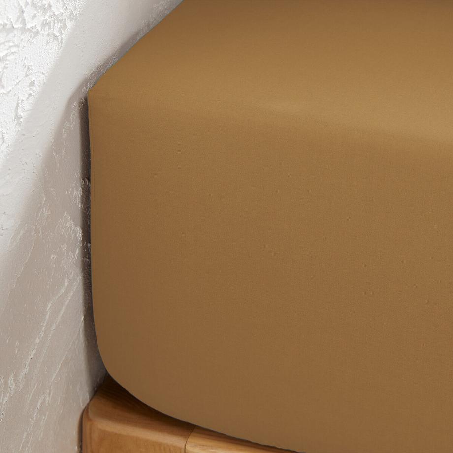 La Redoute Intérieurs Scenario Drap Housse Uni pour Matelas Hauts  