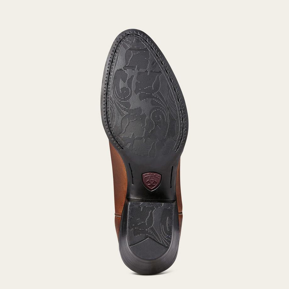 Ariat Heritage R Toe Bottes Western en Cuir  