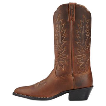 westernstiefel aus leder heritage r toe