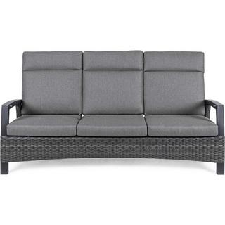 mutoni Garten Liegesofa Britton 3-Sitzer anthrazit  