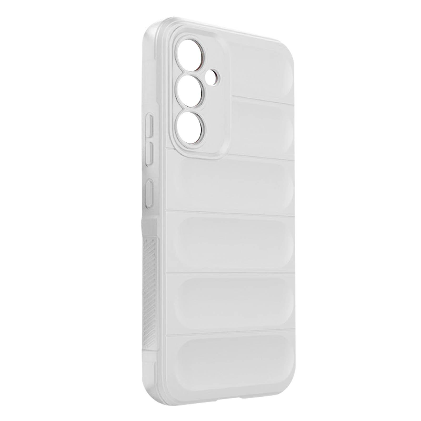 Avizar  Coque Galaxy A54 5G Silicone Blanc 