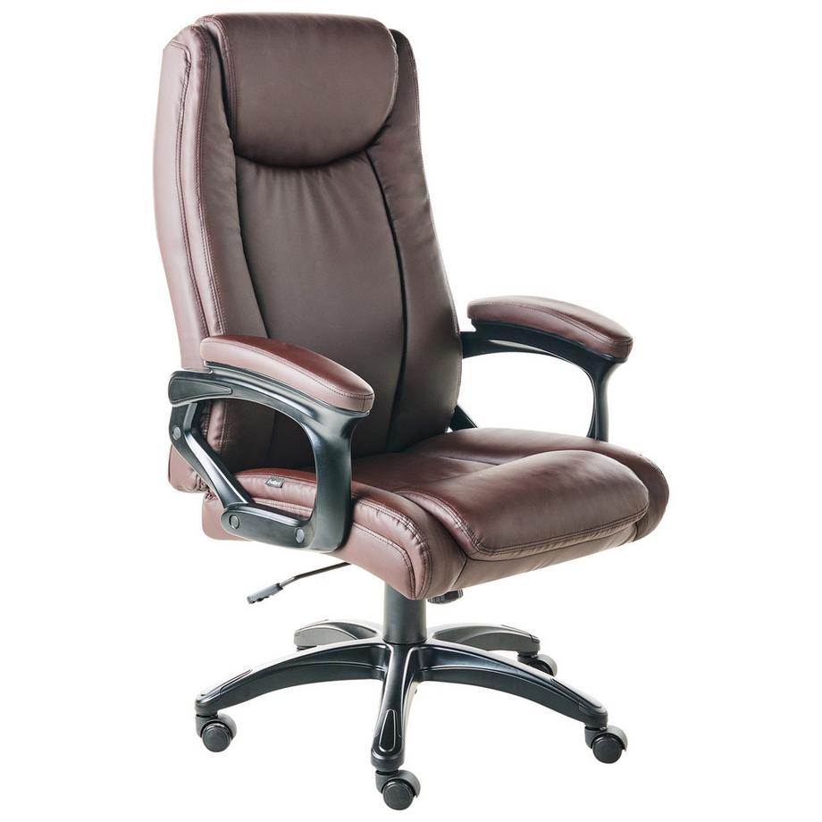Beliani Fauteuil de bureau en Cuir PU  GRACEFUL  