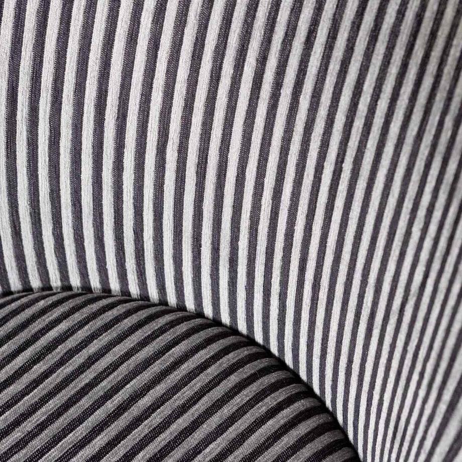 mutoni Esszimmerstuhl Vogue/grau gestreift  