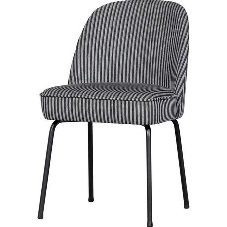 mutoni Chaise de salle à manger Vogue noir/gris  