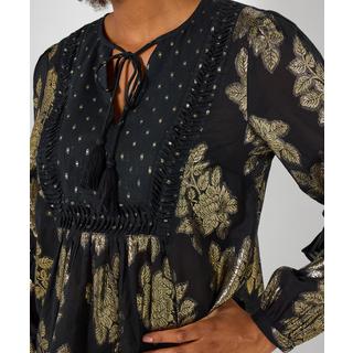 Joe Browns Jacquard Top mit Bindehals  