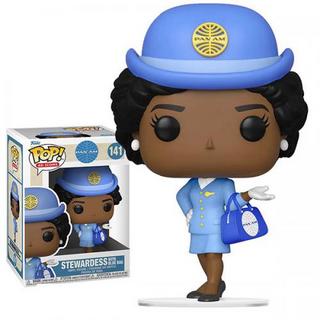 Funko  Funko Pop ! Icons - Pan Am : Stewardess With Blue Bag (141) 