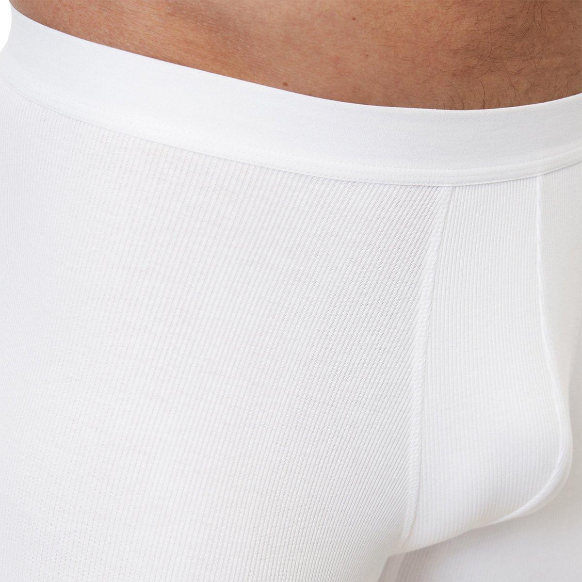 Marc O'Polo Iconic Rib Cotone Biologico Long Short Boxer Briefs Confezione da 2  