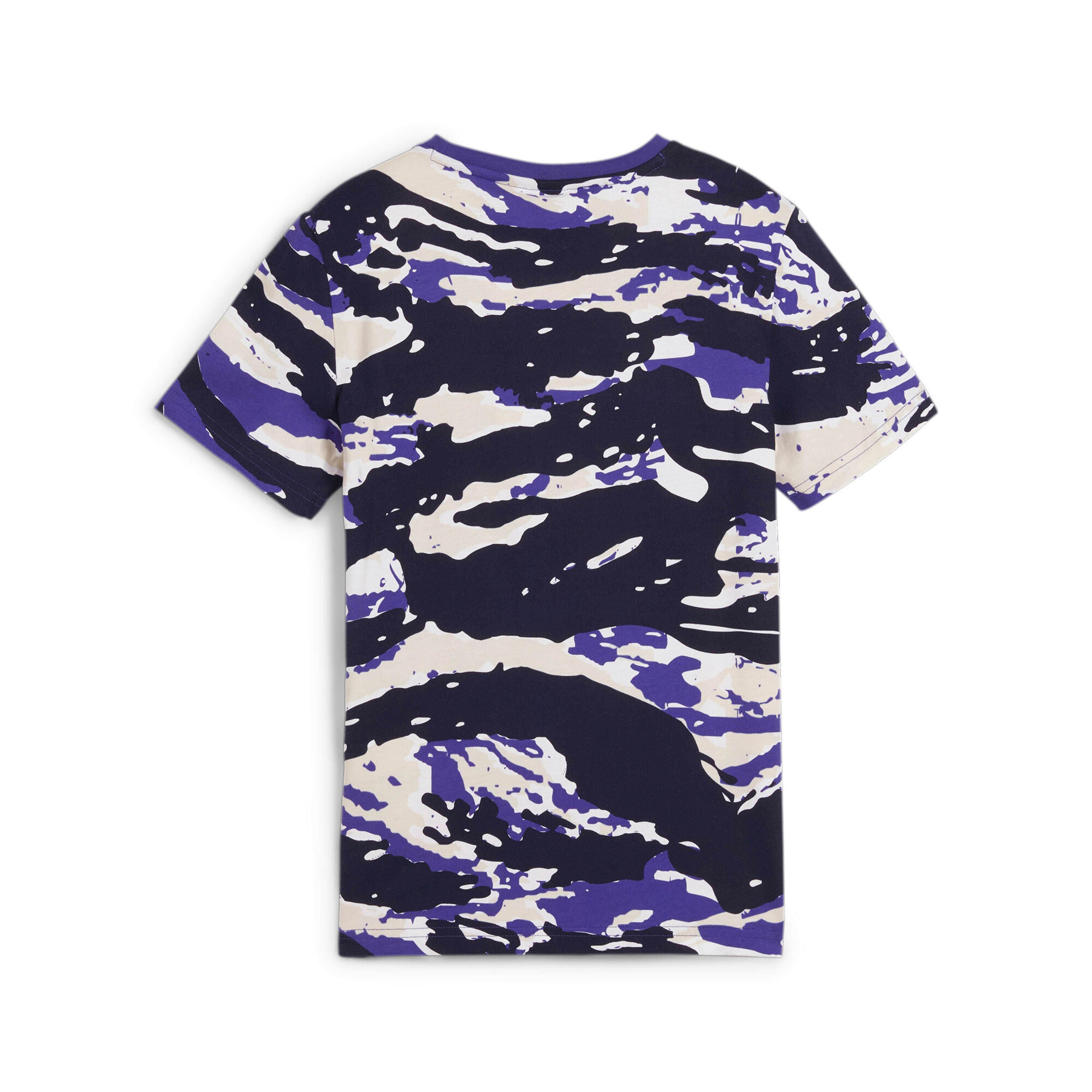 PUMA  t-shirt enfant ess+ camo aop 