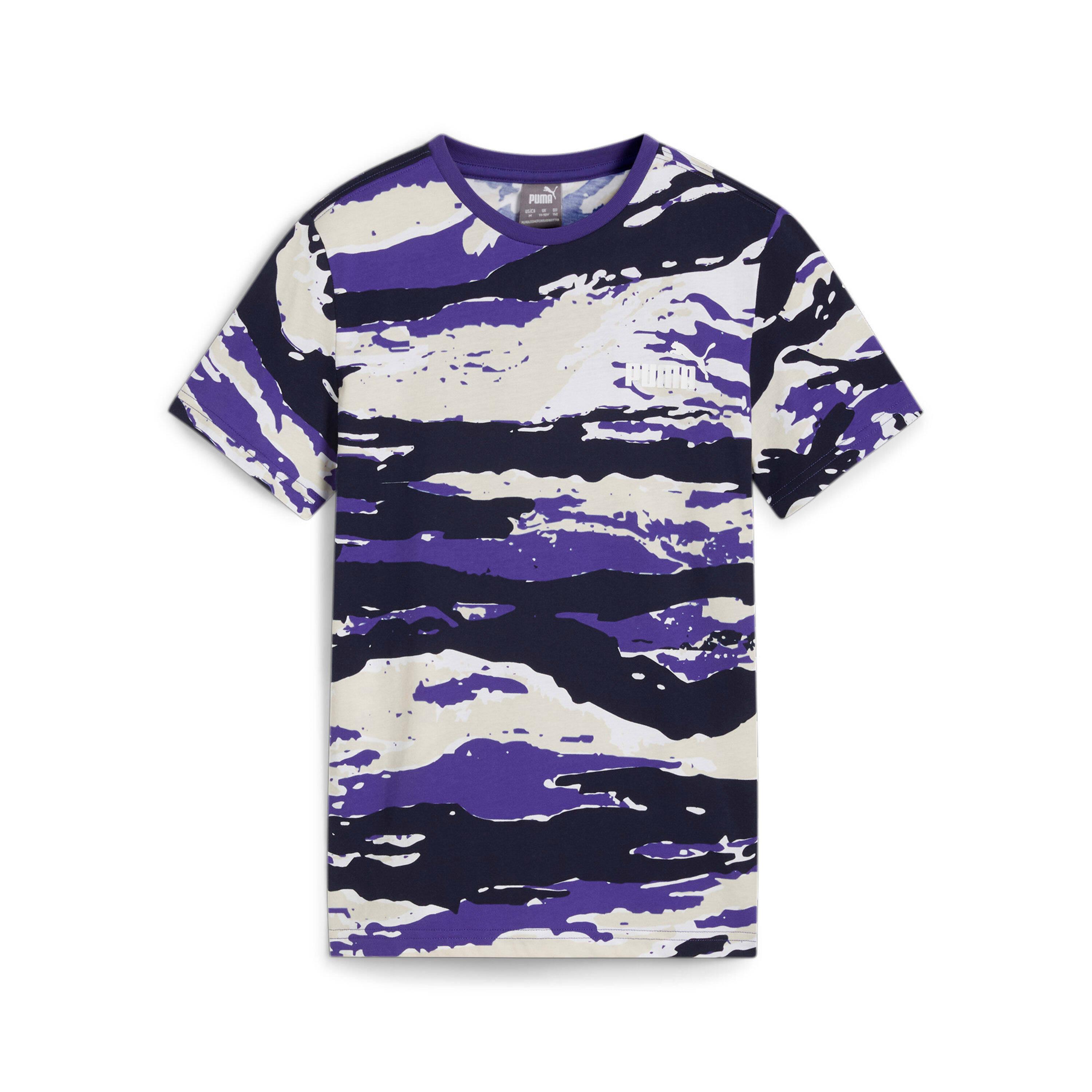 PUMA  t-shirt enfant ess+ camo aop 