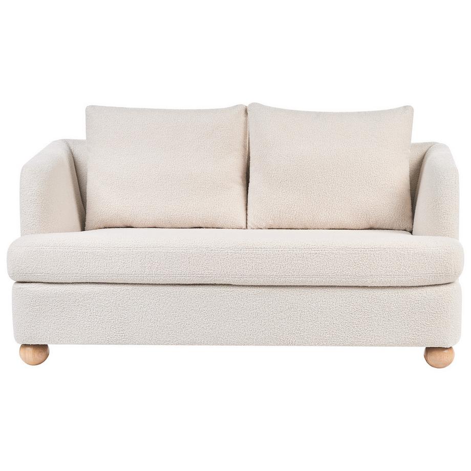 Beliani Salon pour 6 personnes en Bouclé Scandinave RATTVIK  