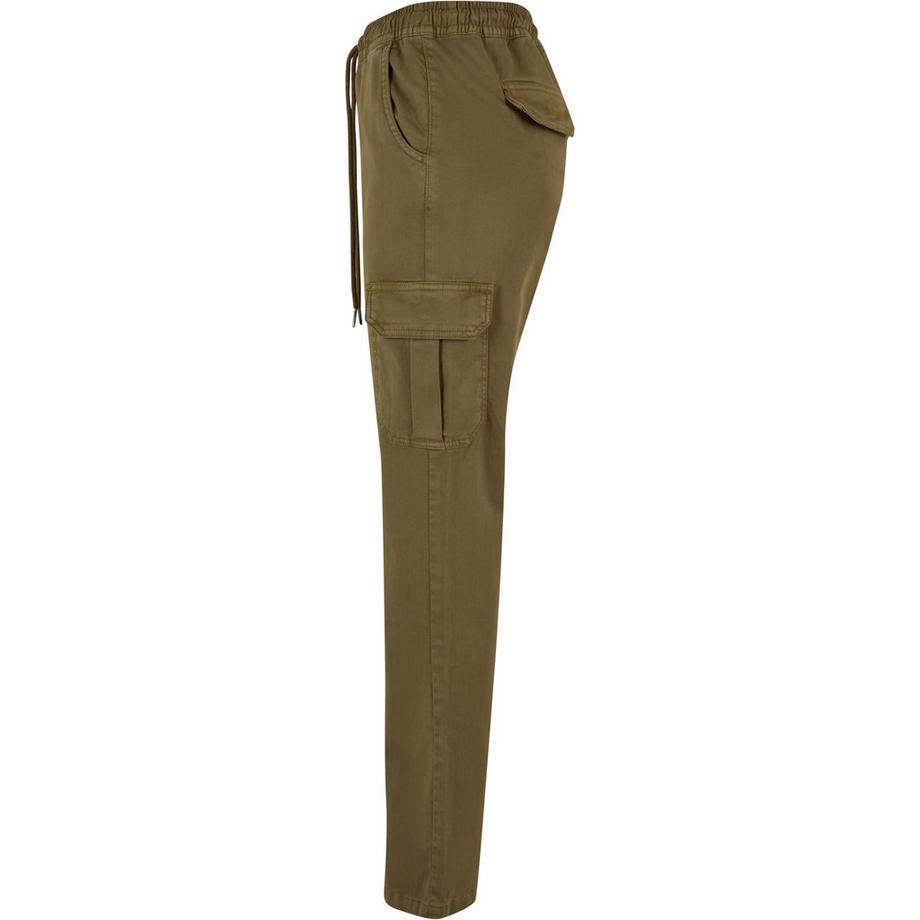 URBAN CLASSICS High Waist Twill Cargohose  