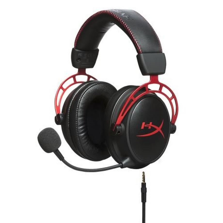 HyperX  HyperX Cloud Alpha Gaming-Headset – Schwarz (professionelle Klangqualität und Komfort) 