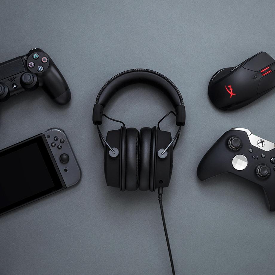 HyperX  HyperX Cloud Alpha Gaming-Headset – Schwarz (professionelle Klangqualität und Komfort) 