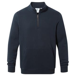 Tog24  Dorian Sweatshirt mit kurzem Reißverschluss 