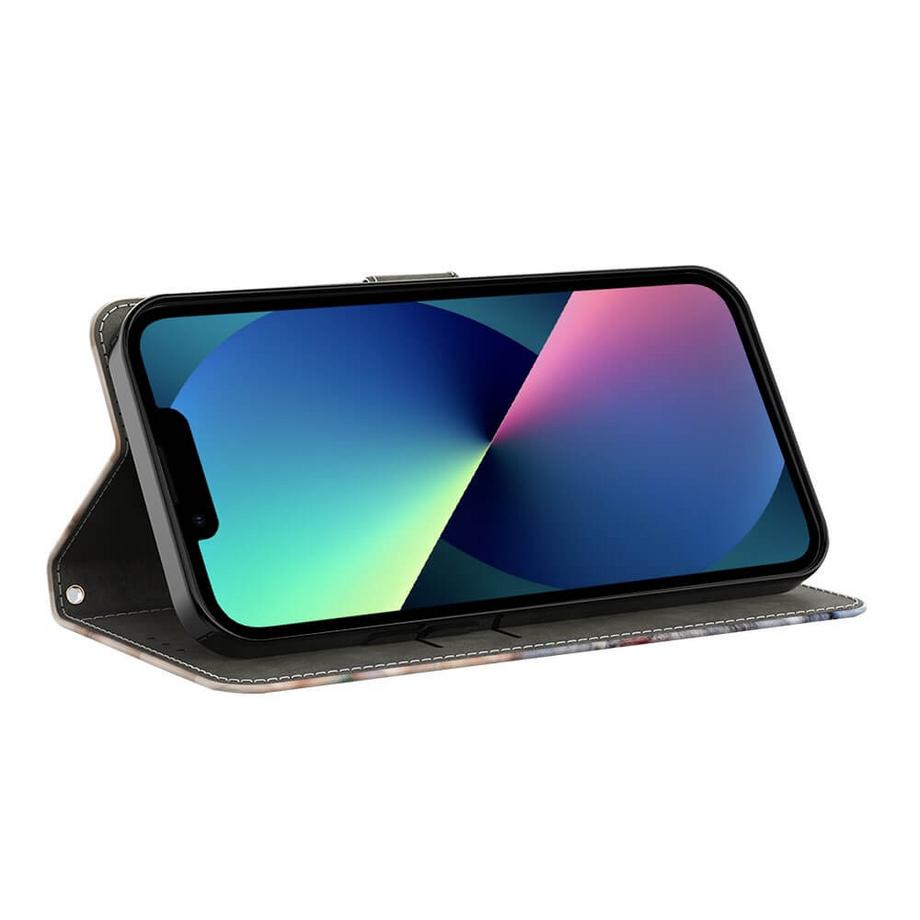 Cover-Discount  iPhone 15 Plus - 3D-Effekt Hülle Etui Crystal Butterfly 