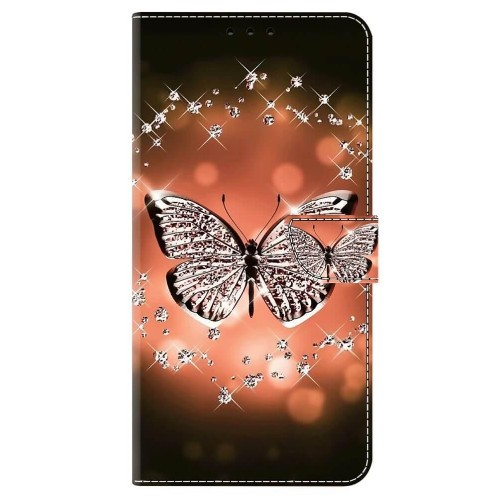 Cover-Discount  iPhone 15 Plus - Effet 3D Etui Crystal Butterfly 