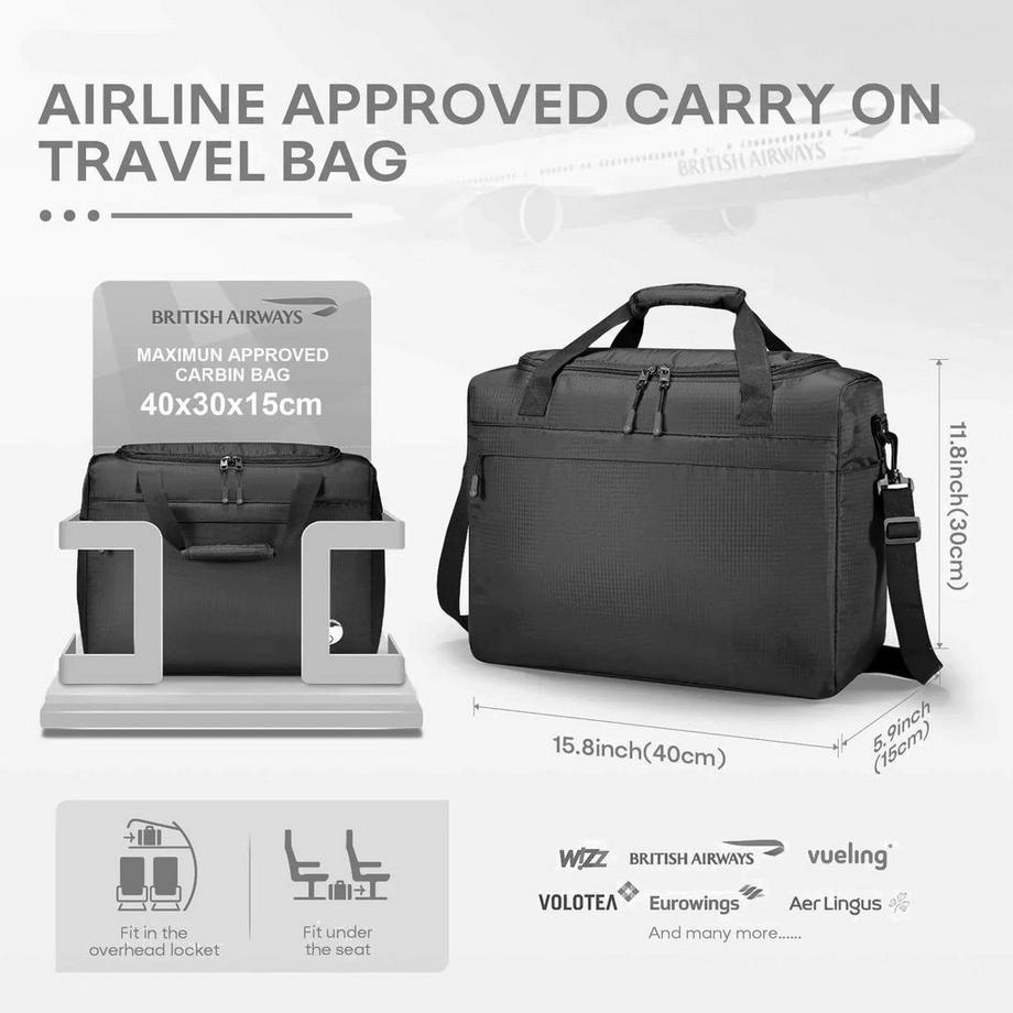 Only-bags.store Faltbare wasserdichte Handgepäcktasche  