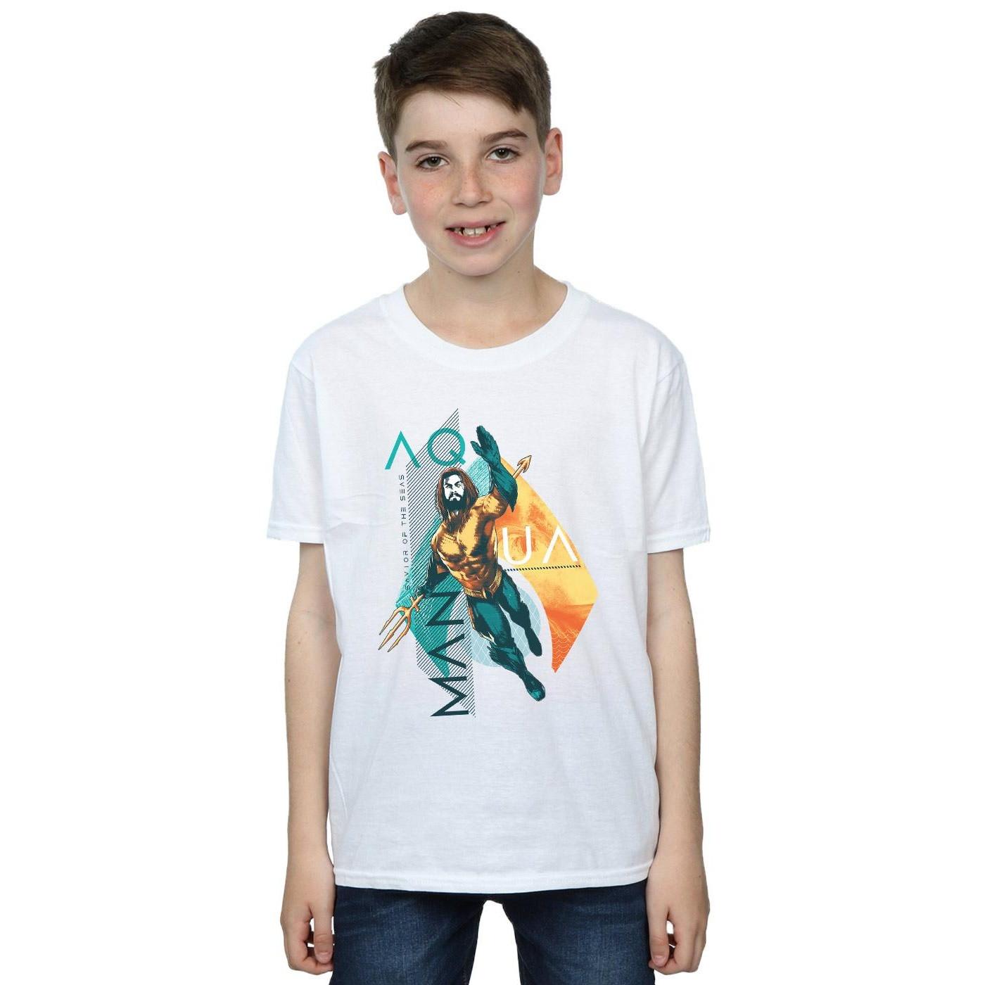 DC COMICS  Aquaman Tropical Icon TShirt 