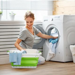 Northix Panier à linge pliable 36 l  