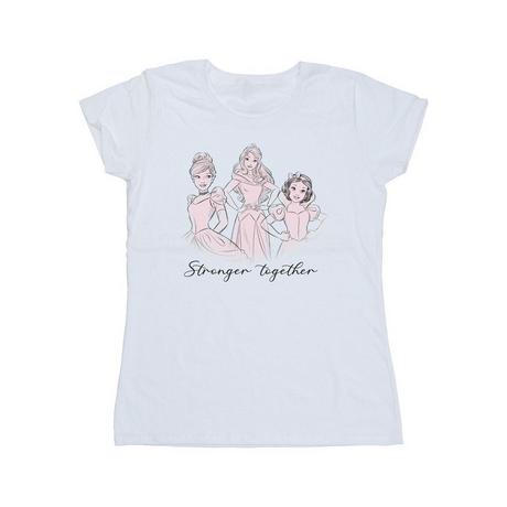 Disney  Tshirt PRINCESSES STRONGER TOGETHER 