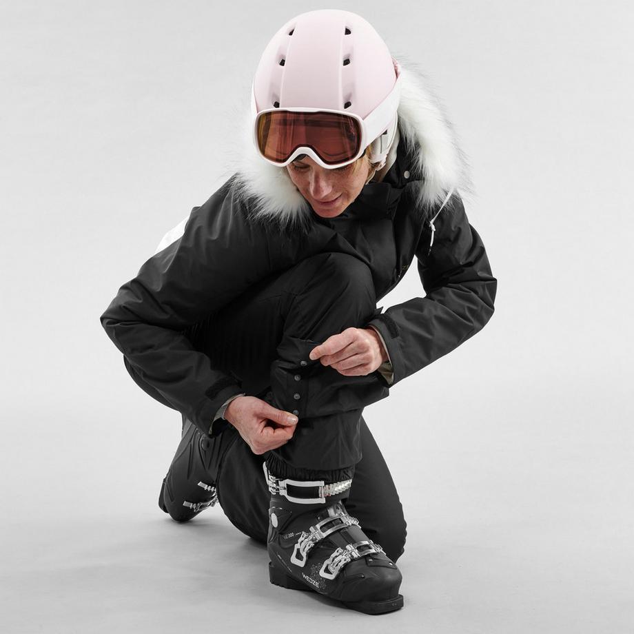 WEDZE  Pantaloni da sci donna Piste caldi poliestere 