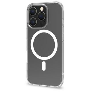 Celly  Gelskin Mag TPU Cover MagSafe kompatibles iPhone 16 Pro Transparent 