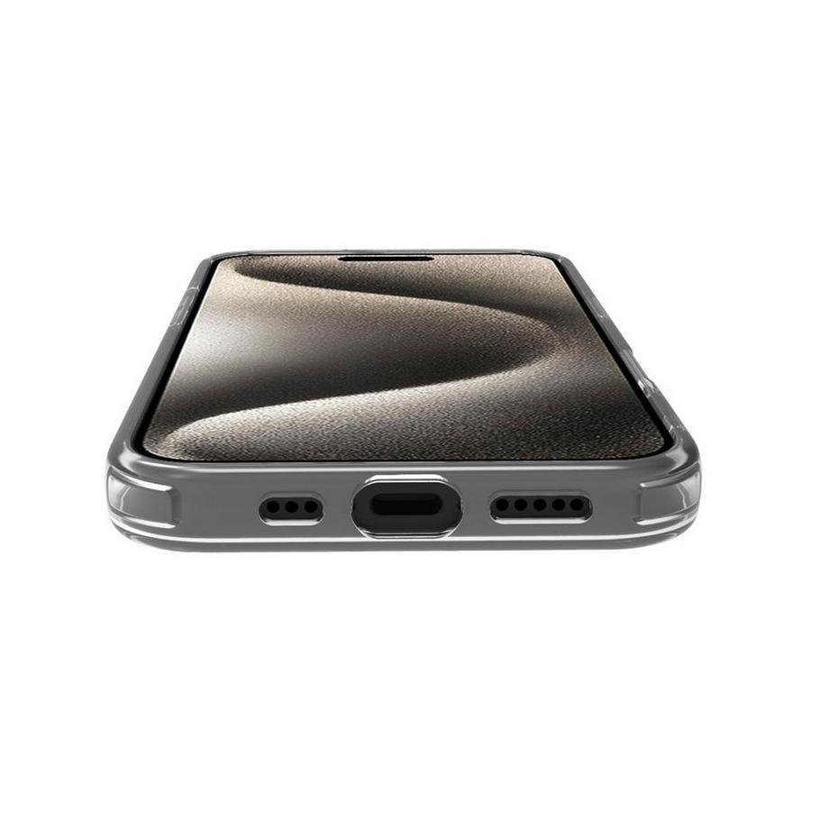 Celly  Gelskin Mag TPU Cover MagSafe kompatibles iPhone 16 Pro Transparent 