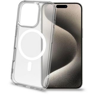 Celly  Gelskin Mag TPU Cover MagSafe kompatibles iPhone 16 Pro Transparent 