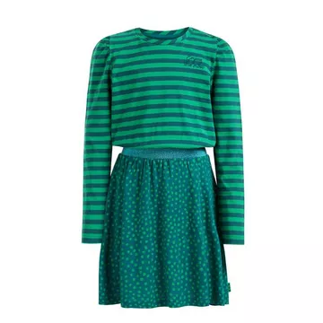 Mädchenkleid mit Muster