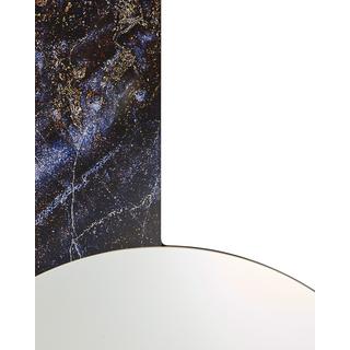 Beliani Wandspiegel aus Glas Modern SEUZEY  