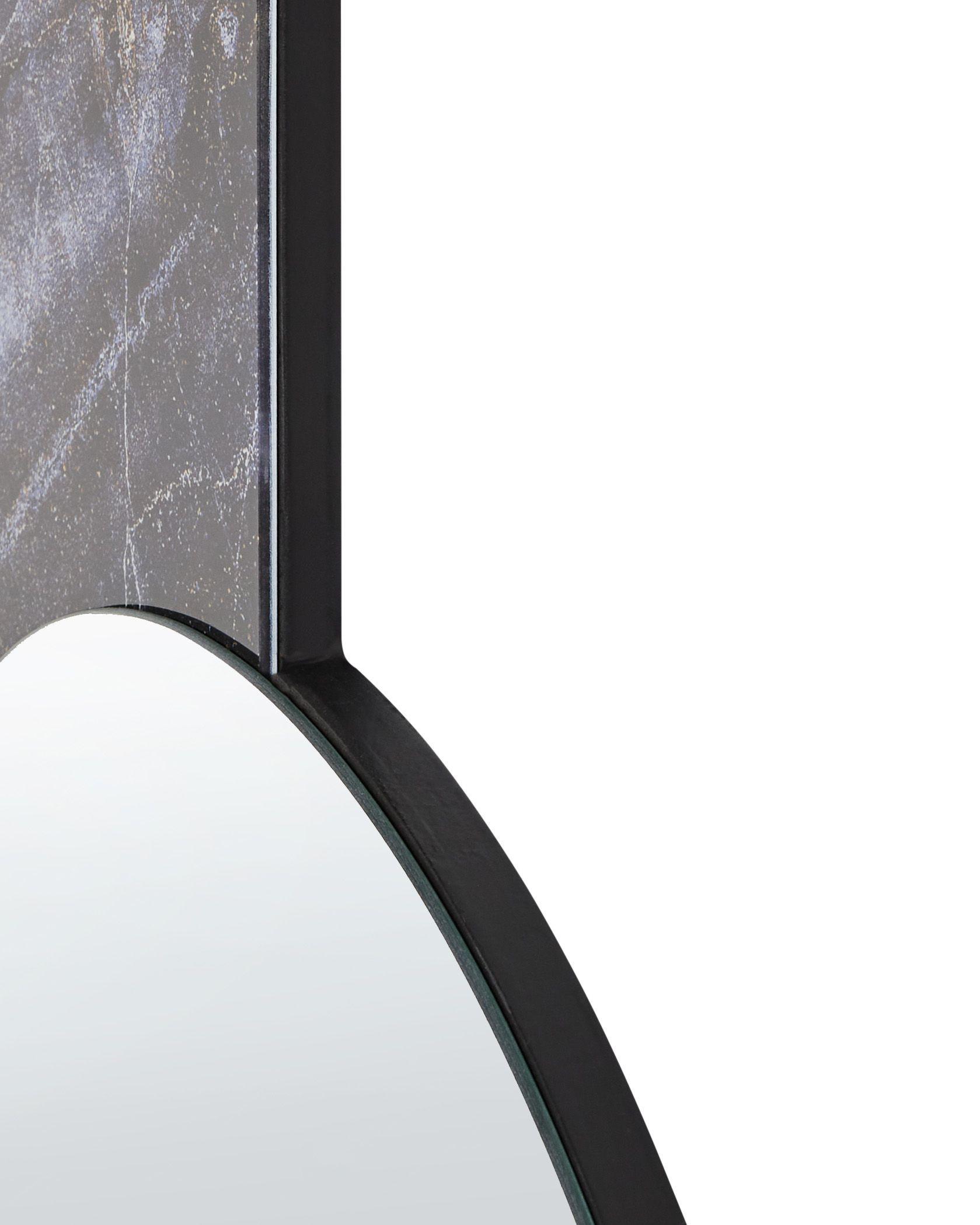 Beliani Wandspiegel aus Glas Modern SEUZEY  